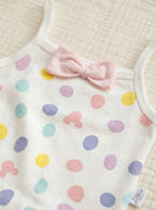 Colorful polka dots set (2pcs)