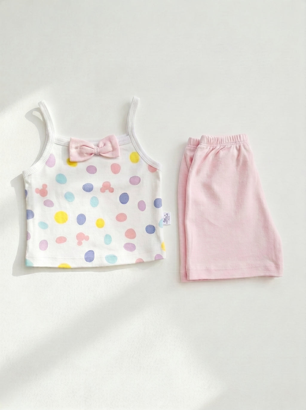Colorful polka dots set (2pcs)