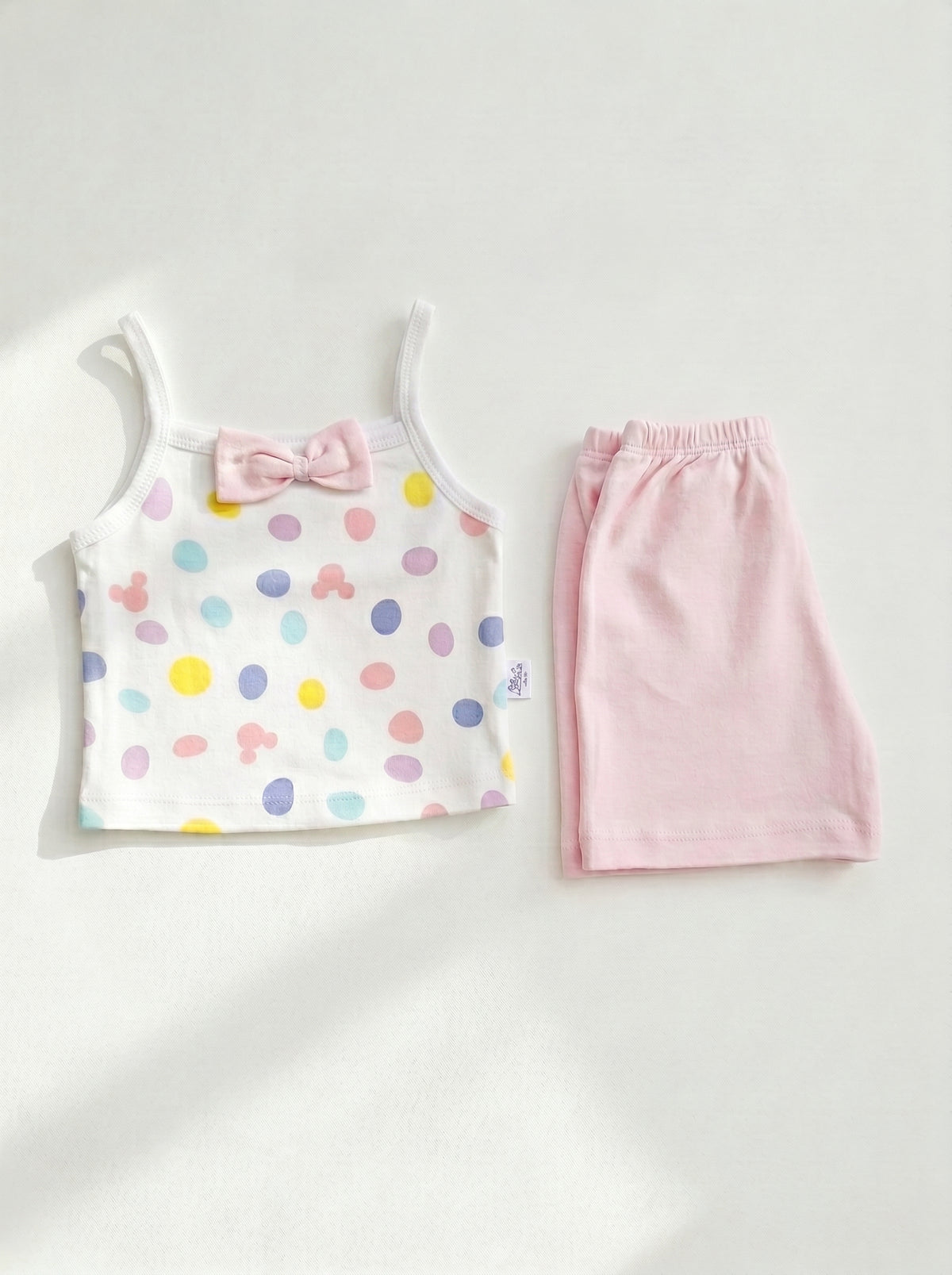 Colorful polka dots set (2pcs)