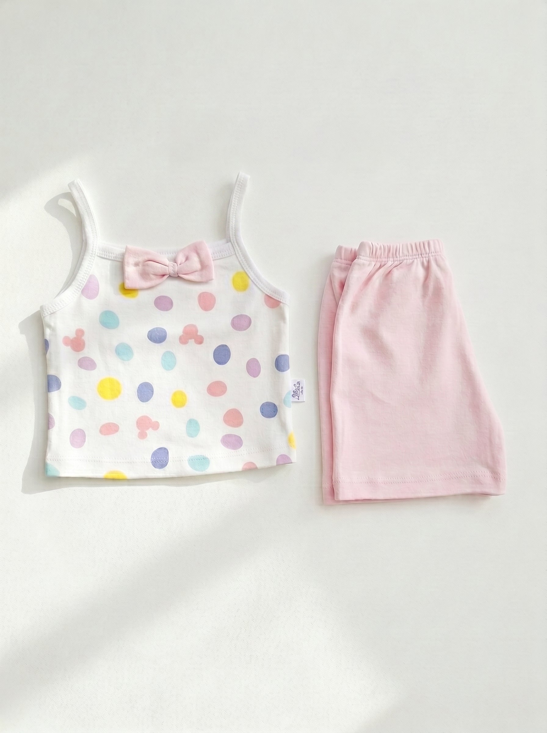 sleveless baby girl 2 piece